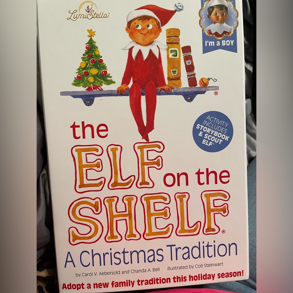 The Elf on the SHELF boy/dark tone